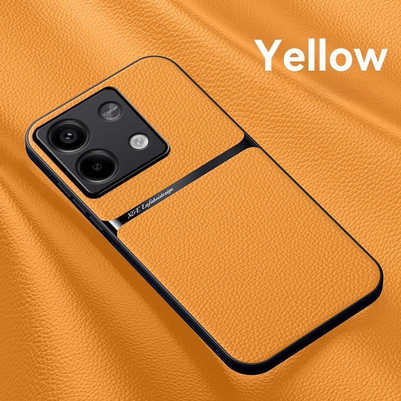 Кожаный чехол-фунда для Xiaomi Poco X6 5G Автомобильный магнитный держатель Противоударный чехол для Pocox6 Pocco Poxo Poko Little X6 X 6 6X 5G Чехол