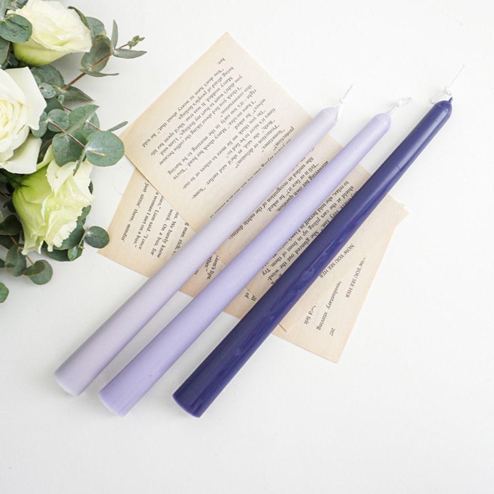 Supplies Party Clay Tools Clear Plastic Cylindrical Candle Mould Cake Decoration Church Soap Molds
