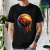 Men's T-shirt Fashion Street Style T-Shirts Basketball Printed Tops Tees Summer Men T Shirt Casual Short Sleeve for Men Clothing