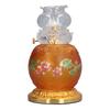 Buddhist Temple Flower Light Glazed Buddha Oil Lamp for Churches Temple Shops Sacrifices