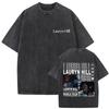 Hot Sale Lauryn Hill Classic Poster Print Retro Washed TShirt Men Women Cotton Harajuku YK Style Summer Tee Oversized New Top