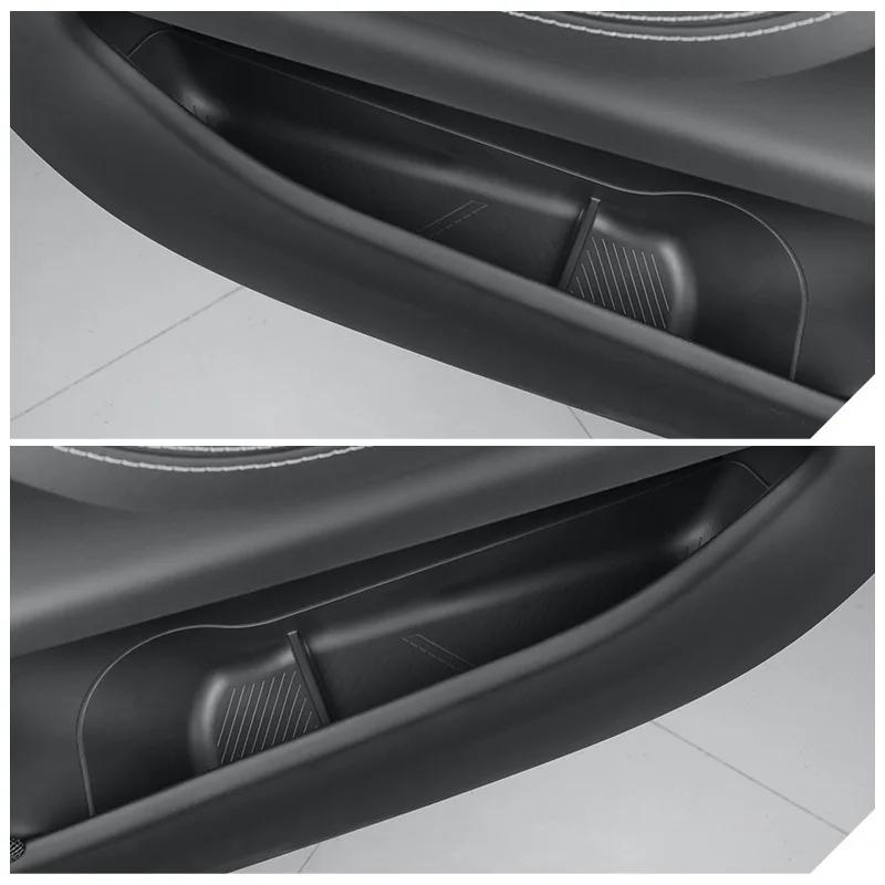 Car Sticker For Tesla Model X 2023 Door Storage Door Slot Storage Box Car Interior Trunk Accessories Car Modification
