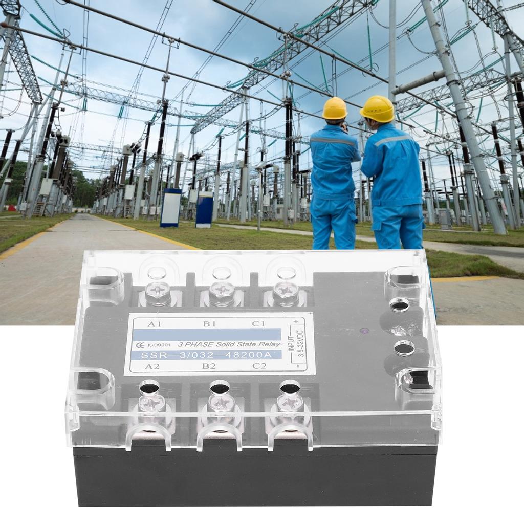 3?Фазовое твердотельное реле постоянного тока с управлением переменным током 480 В 200 А Твердотельное реле Промышленное оборудование SSR?3 Д48200 200А