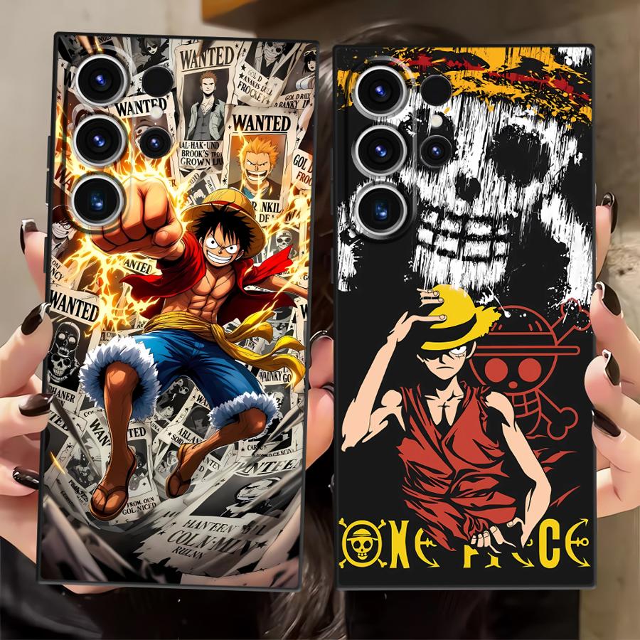 Чехол Luffy из One Piece для Samsung Galaxy S9 S25 Ultra S23 FE S20 S22 S24 Plus S21 Funda Чехол для телефона