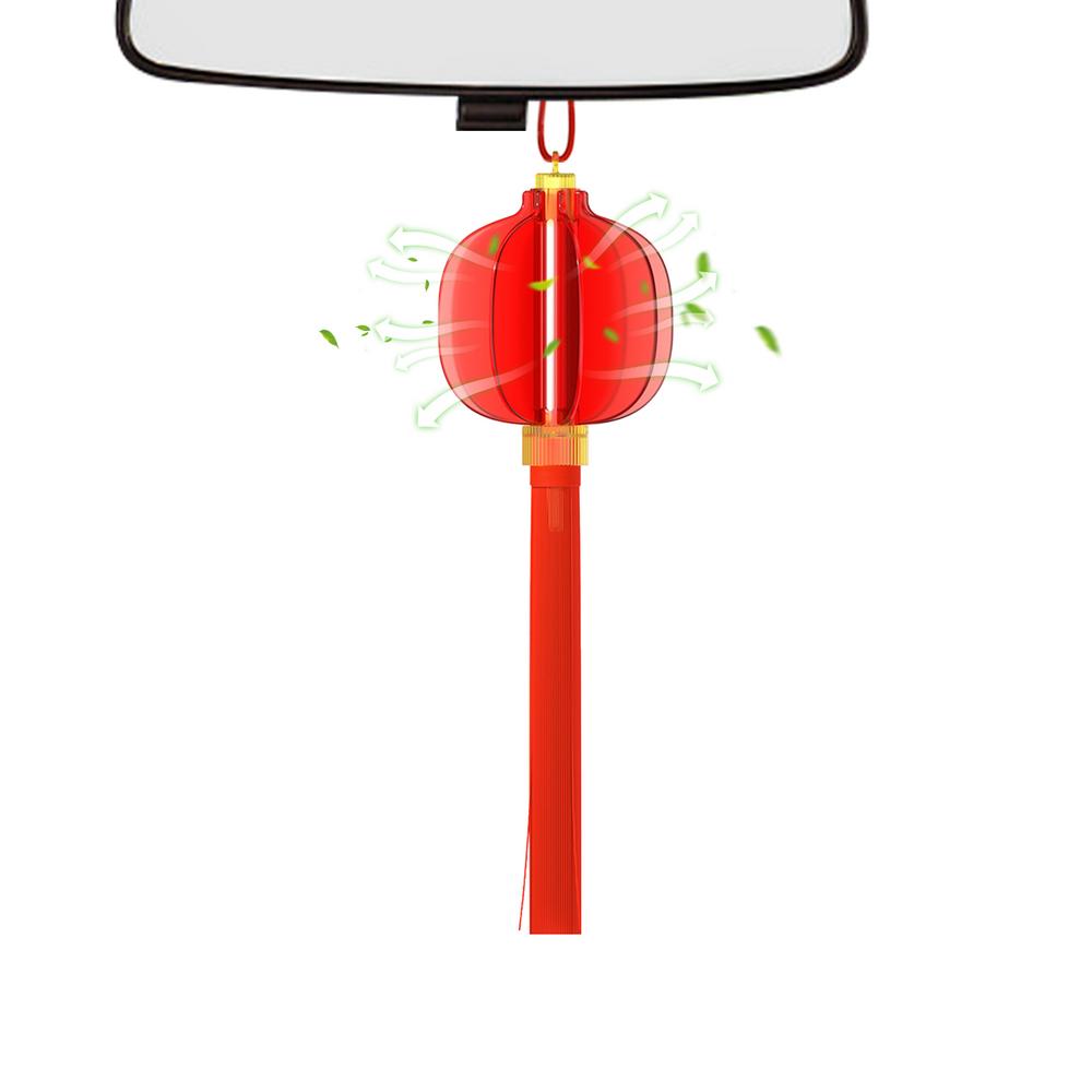 Подвеска-ароматизатор для автомобиля Подвеска-ароматизатор для автомобиля Ароматическое украшение для ароматерапии Диффузор для масла Подвеска-ароматизатор Дизайн красных фонариков Для