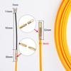 Fiberglass Electric Cable Push Pullers 5M/15M/20M/25M/30M 4mm Cable Reel Duct Snake Rodder Fish Tape Wire Threading Aid Tool