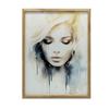 Watercolor Dream Watercolor Dream, 70X100 Cm, Wooden Frame Light Oak, Matte Paper 230 Gsm