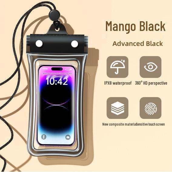 Универсальный водонепроницаемый чехол для телефона для рафтинга и дайвинга с доступом к сенсорному экрану - Идеально подходит для курьеров на вынос