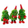 Snowman Elk 35cm Size Electric Dancing Christmas Tree Glowing Singing Funny Swinging Dancing Singing Gifts