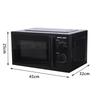 Многофункциональная микроволновая печь 20 л / 25 л с поворотным столом и механическим регулятором