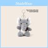 Posture Scarf Sitting Baby Elephant Cartoon Plush Keychain Pendant For Kids Gift