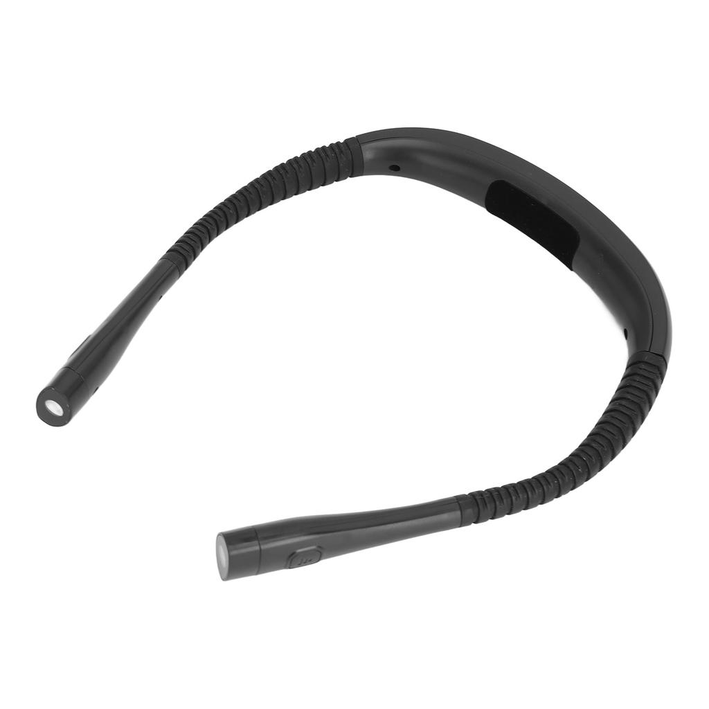 Светодиодный светильник для чтения на шею, легкий, трехцветный, с регулируемой яркостью, для объятий, для книг