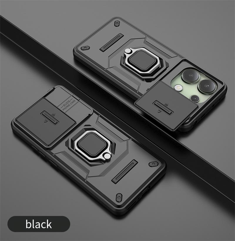 Чехол Armor для Xiaomi Poco X6 Pro 5G F6 F5 M6 Pro C65 защитный чехол кольцо магнитный держатель чехол Fundas Capa