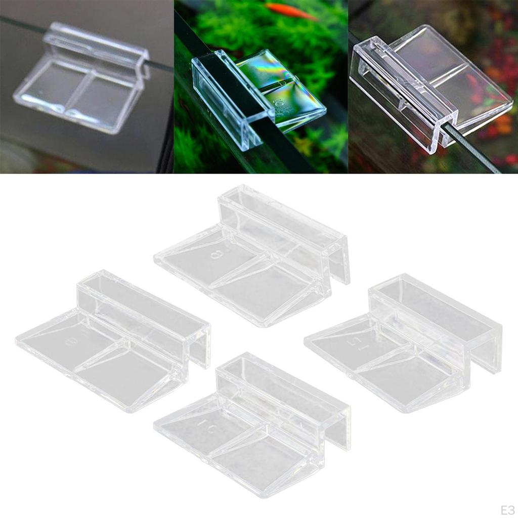 10 клипс для аквариумной сетки для надежного крепления крышки