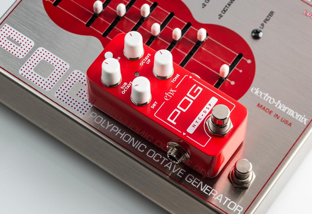 PICO POG ПОЛИФОНИЧЕСКИЙ ОКТАВНЫЙ ГЕНЕРАТОР Гитарный Эффектор ELECTRO-HARMONIX