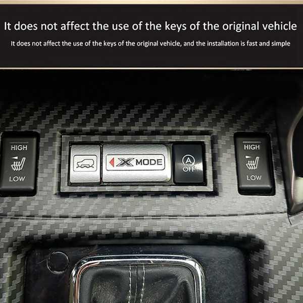 Панель переключения передач из углеродного волокна для Subaru Forester 13-18