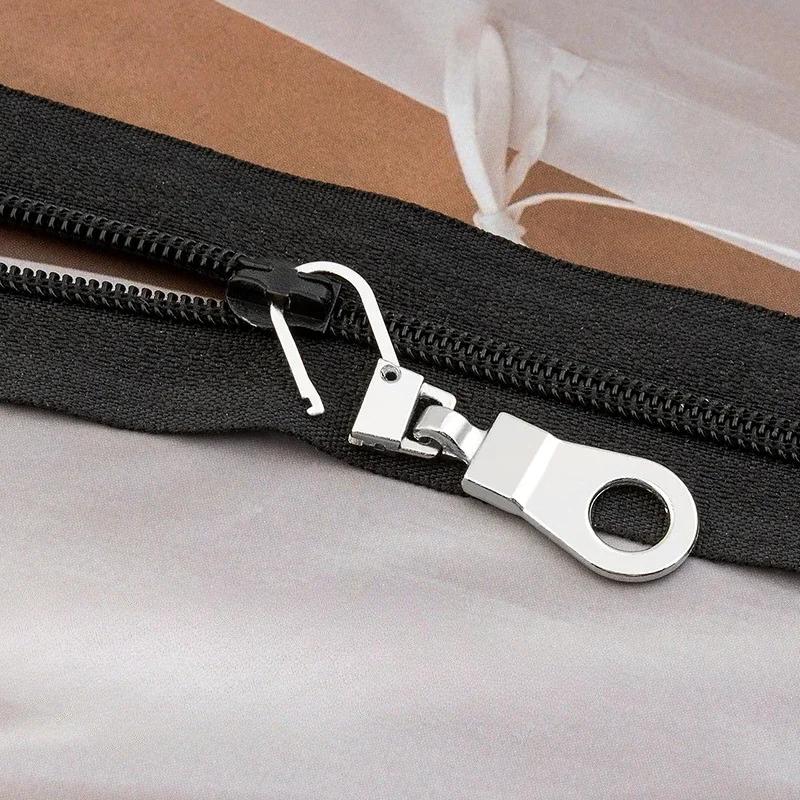 5/10PCS Metal Zip Puller Replacement Tab Zipper Sliders Head Zipper Head Detachable Backpacks Purses Repair Sewing Accessories