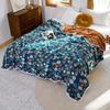 Cotton Gauze Soft Blanket Sofa Cover Breathable Summer Cool Quilt Towel Four Seasons Fresh Flowers Adult Bed Cover Thin Blanket