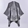 AEC Hand-sewn Edge Thickened and Lengthened Open Hot-selling Cape Air Conditioner Warm Decorative Shawl Scarf