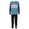 Childrens Boys Logo Pattern Pajamas Set