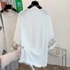 Этнический стиль Вышитый Тонкий Солнцезащитный Свободный Средней длины С кисточками Рукав 7/4 Кардиган Куртка для женщин