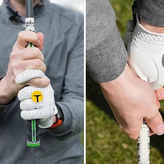 2 шт. Тренажер для гольфа с рукояткой для гольфа, накладка на рукоятку для клюшки T-grip, тренажер для осанки при замахе, аксессуары для гольфа для мужчин и женщин