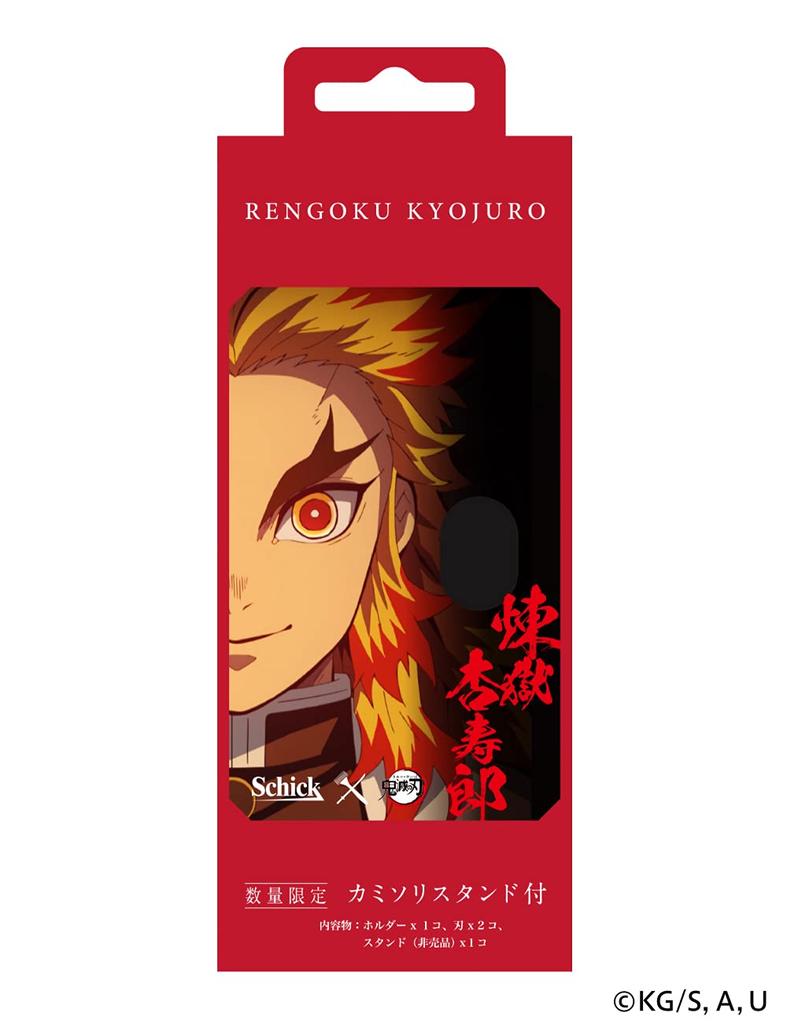 Schick Demon Kimetsu no Yaiba Model Hydro 5 Premium Holder с лезвием 1 сменное лезвие и подставка для бритвы 1 шт. Slayer +