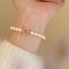 Pearl Bracelets for Women Dainty Stretch Pearl Jewelry for Everyday Wear Wedding & Bridesmaid Bracelet Lightweight Stackable Pearl Accessories