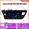 Для Toyota Corolla E170 E180 2014-2016 Carplay Android автомобильный радиоприемник GPS-навигация 2din 4 + 64 ГБ