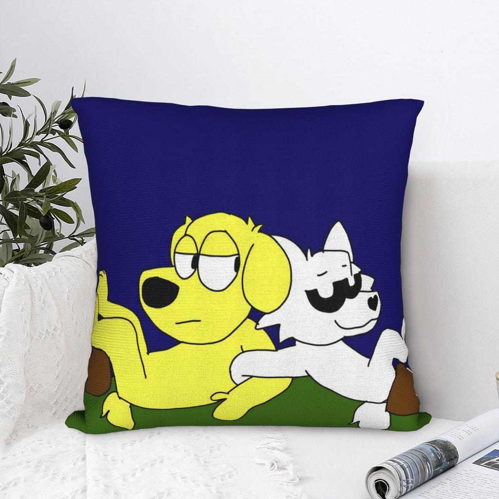Tylers And Snowi Gaming Pillowcase Stuff Printed Cushion Cover Decorative Throw Pillow Case Cover Home Multi Size