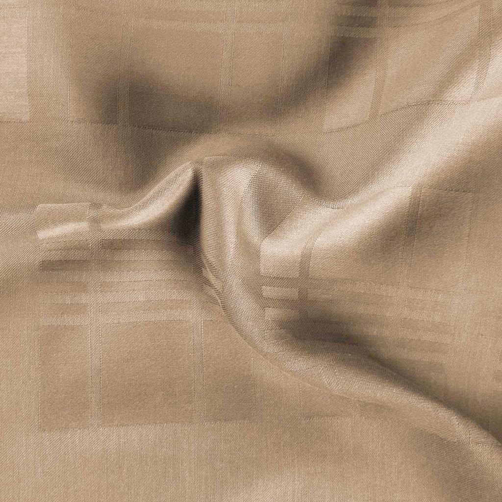 Cotton bedding 220x200 satin Marsela Premium - makosatin dark beige