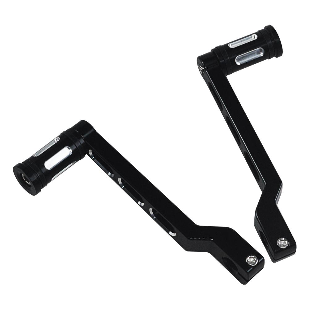 2 шт. рычаги переключения передач для мотоцикла пятка-носок для Harley 1986-2017 FL Softail 1988-2023 Road King Road Glide Street Glide Electra