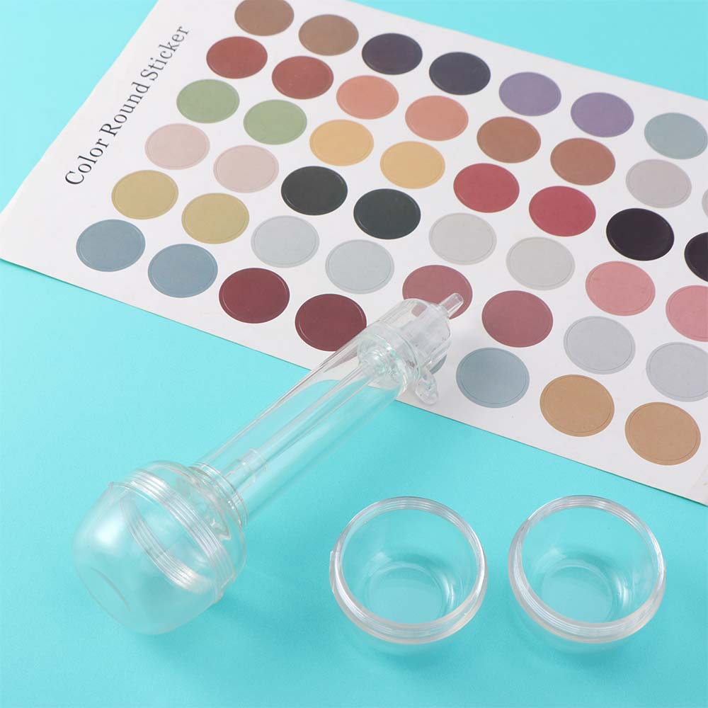 Transparent Automatic Press Bead Pen Anti-slip Bead Positioning Pen Bead Craft Projects