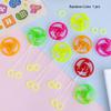 Traditional Jbbr Light-up Pull Cord Gyro Flashing Plastic Toy For Children Students And Collectors