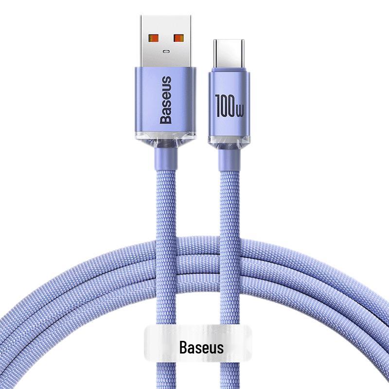 Baseus 100 Вт 6 А Супербыстрая зарядка USB-A на Type-C Кабель