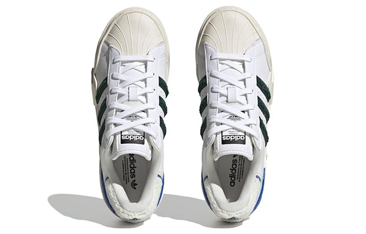 Superstar Wmns Adidas Originals Bonega 2B 'White Green Royal' Женские HQ9884