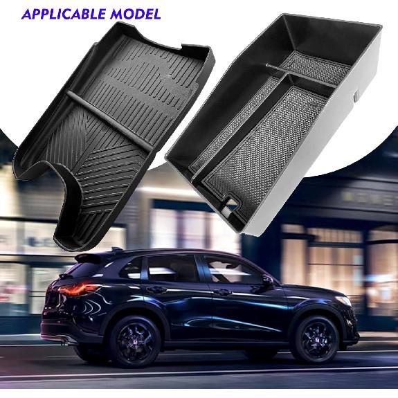 2025 2026 HRV HR-V Органайзер-поддон для центральной консоли Для Honda HR-V 2025 2024 Поддон консоли Центральный подлокотник Ящик для хранения в подлокотнике Для HRV HR-V 2026