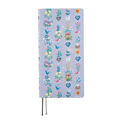 Hobonichi Techo 2025 Weeks Юми Китагиши Замечательные обои Начало в январе Еженедельник Еженедельный левый Тонкий вертикальный /