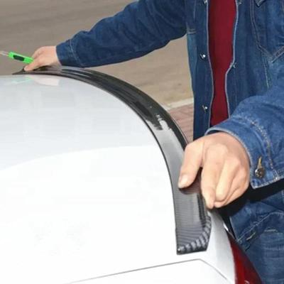 Универсальный Спойлер 1.5М Авто-Стайлинг 5D Углепластиковые Спойлеры DIY Модификация Спойлера Для Всех Автомобилей