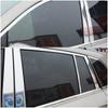 Для Renault Koleos 2008-2016 хромированная накладка на стойку окна BC из нержавеющей стали для центральных стоек автомобиля