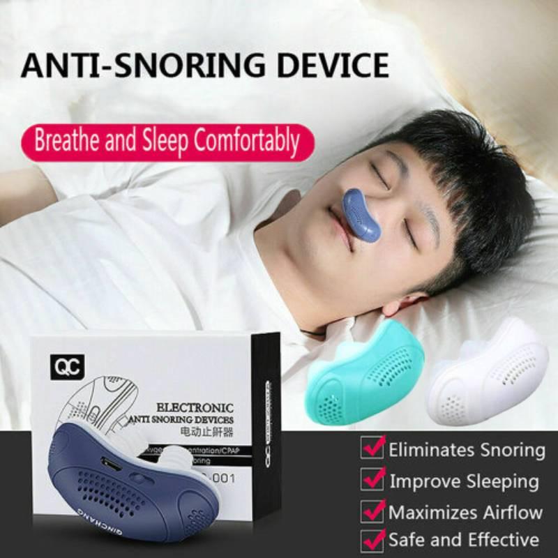 Silicone Nasal Stop Snoring Corrector Sleep Soundly With This Electric Snoring Stopper