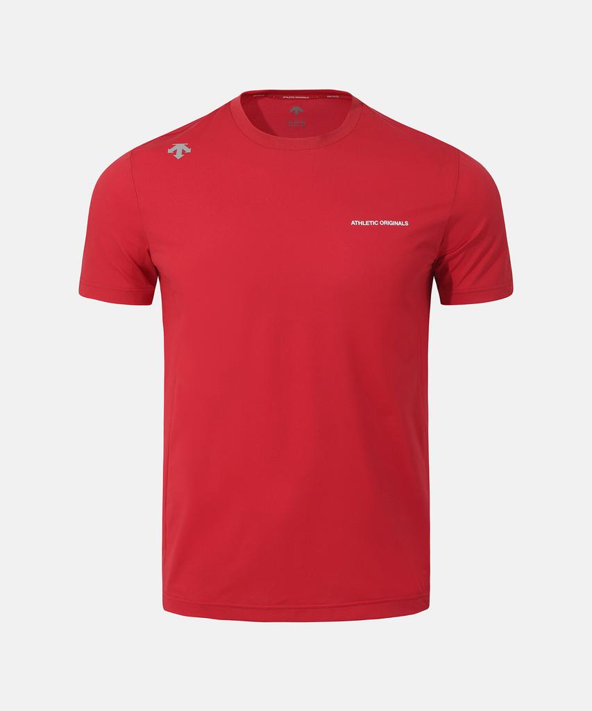 DESCENTE Беговая футболка с коротким рукавом Quick Dry Красная Sr113Rts21 (Тип B)