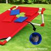Набор игр для метания мешков с песком на открытом воздухе Портативная игра Corn Hole Складные игры для бросков на заднем дворе Кемпинг Командные виды спорта Подарок для взрослых и детей