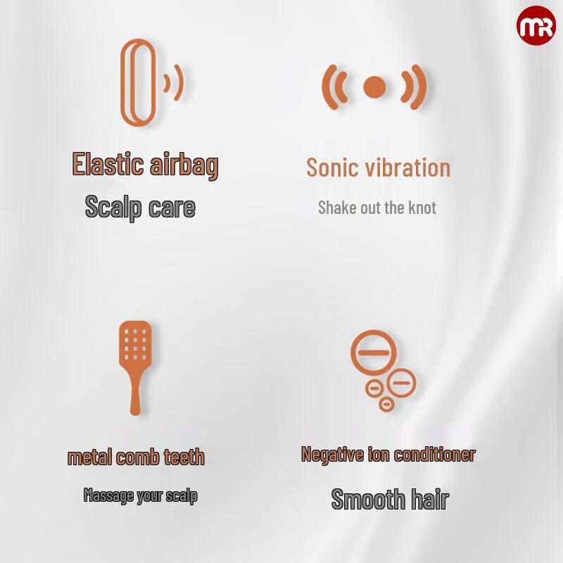 Morphy Richards Air Cushion Head Massager Comb
