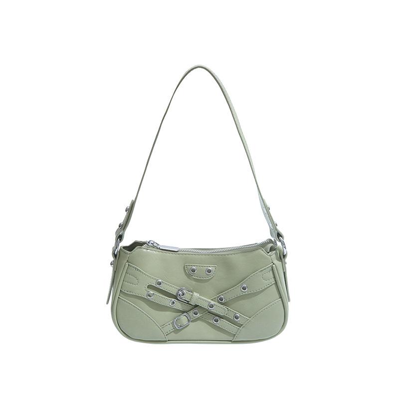 Свободная сумка под мышкой женская 2025 весна новая мода локомотивная маленькая квадратная сумка ленивый ветер высокая мудрость на одно плечо сумка кроссбоди