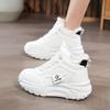 2025 Winter New Thickened and Velvet Dad Shoes Women's Casual Warm Winter Versatile Trendy Platform Sports Cotton Shoes