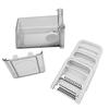 Plastic Cheese  Slicer with 3 Metal Blade Cheese Grater Butter Box Cheese Chopper  Bread