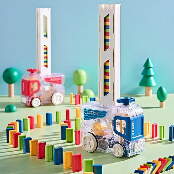 Automatic Domino Train 120p Domino Chip Infant Toy Children's Toy Birthday Gift Nephew Gift, Korea Representative Board Game