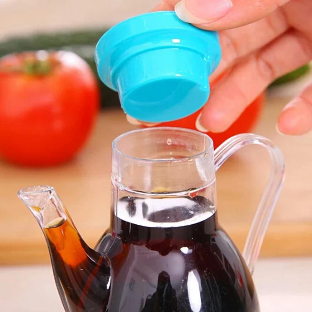 with Handle Oil Dispenser Plastic Condiment Container Household Vinegar Bottle Soy Sauce