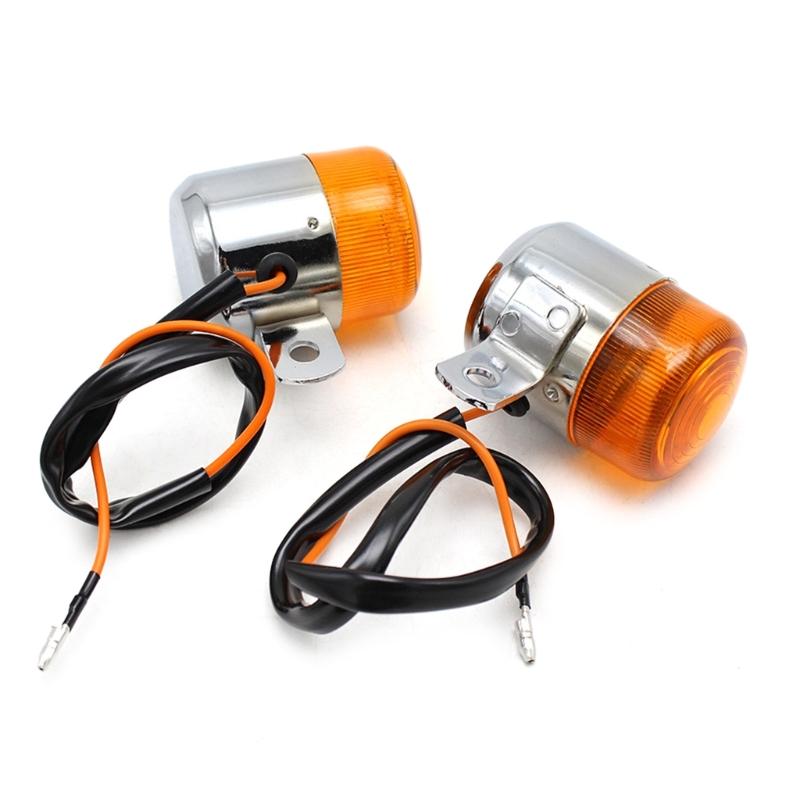 12V LED Turn Signal Kit Front Turn Signal Light Modified Amber Light LED Motorcycle Turn Signal Light
